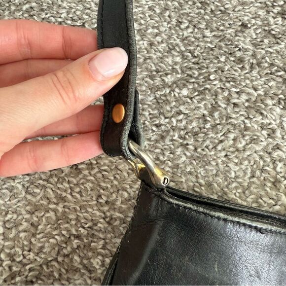 LANCO | Vintage black leather purse - Picture 10 of 15